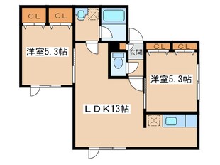 ホワイトスト－ンの物件間取画像